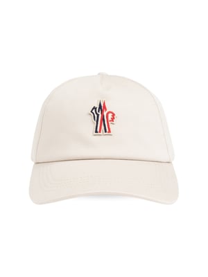 Moncler Grenoble baseballpet met logo-patch