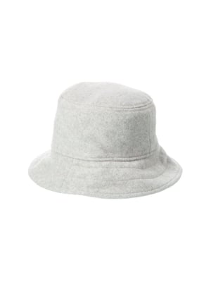 Giorgia wollen vilten bucket hat met logo