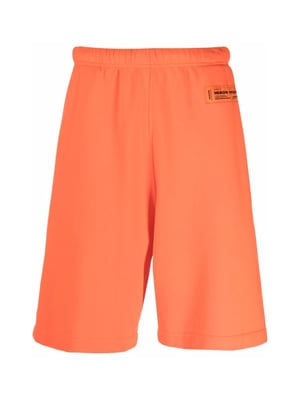 Sweatshorts met logo, gemaakt van gerecycled materiaal