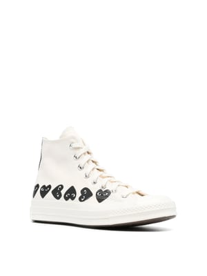 Comme des Garçons PLAY x Converse Chuck 70 Hi Sneakers