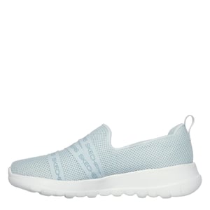 Women's Skechers Go Walk Joy Low Top Lettering Flats in Light Blue
