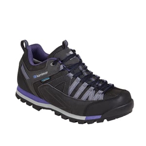 Women's Karrimor Spike Low 3 Lace-Up Low Top Sneakers in Black/Purple
