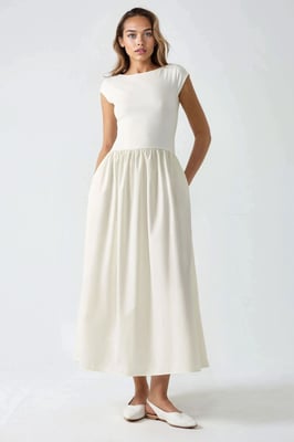 Contrast Midi-jurk