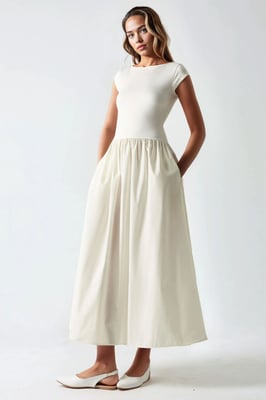 Contrast Midi-jurk