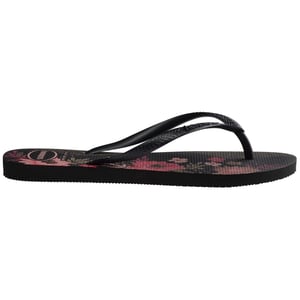 Women's Havaianas Hav. Slim Organic Clay 39 40 Flip Flops in Black/Black
