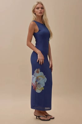 Bloemrijk Crew Neck Bodycon Jurk