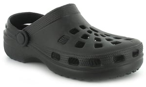Womens Clog Beach Sandals Pop Slip On black