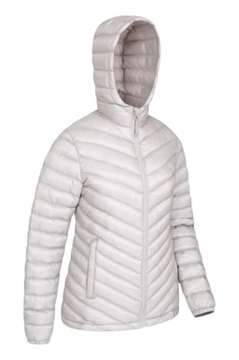 'Seasons' Women's Padded Jacket Water Resistant Winter Coat Beige