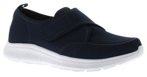 Comfisole Mens Trainers Punchy Touch Fastening navy