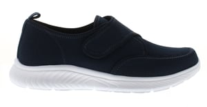 Comfisole Mens Trainers Punchy Touch Fastening navy