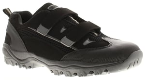 X-Hiking Mens Trail Shoes Carnvel Touch Fastening black