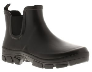 Mens Short Ankle Wellies Bruce Slip On black