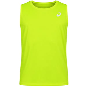 Asics Core Logo Mens Yellow Singlet Vest