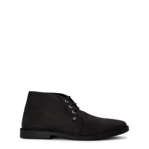 Men's Penguin Leather Crazy Horse in Black
