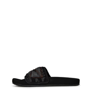 Men's Heron Preston Fabric Sliders in Black