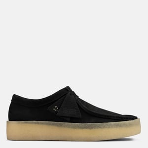 Men's Clarks Originals Wallabee Cup Boat Shoes in Black