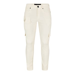 Men's Criminal Damage Utility Denim Jean in Off White