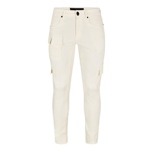 Men's Criminal Damage Utility Denim Jean in Off White