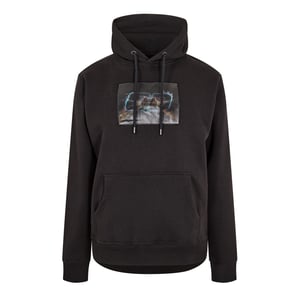 Men's Criminal Damage Lenticular Hood in Black