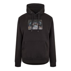 Men's Criminal Damage Lenticular Hood in Black