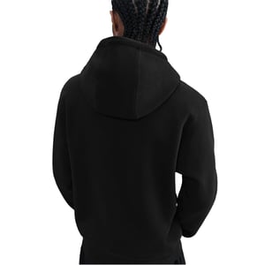 Men's Nike Bold Logo Hooded Neck Long Sleeve Sweatshirt in Black/Gold