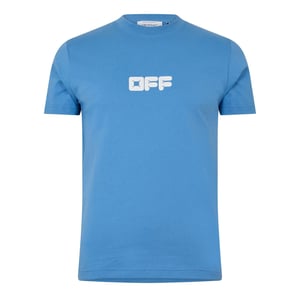 Men's Off White Slim Fit T Shirt in Allure