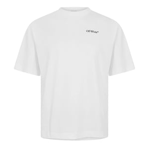Men's Off White T Shirt in White