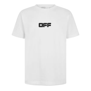 Men's Off White Slim Fit T Shirt in White