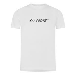 Men's Off White Slim Fit T Shirt in White