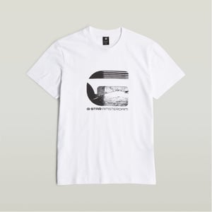 Men's G Star T-Shirt in White