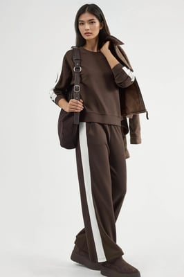Modal Touch Regular Fit Sweatshirt & Broek Set