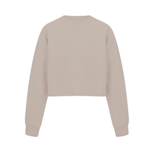 Women's Miso Cropped Sweatshirt in Sand