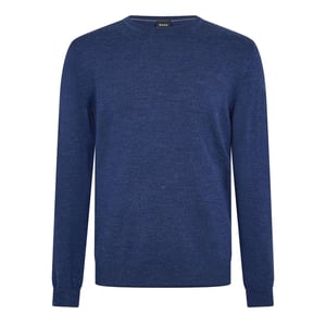 Men's Boss E 10157925 01 Sweatshirt in Medium Blue