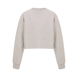 Women's Miso Cropped Sweatshirt in Oatmeal