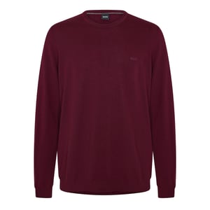 Men's Boss E 10157925 01 Sweatshirt in Dark Red
