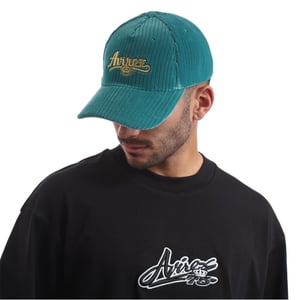 Accessories Avirex Lindenwood Logo Lettering Dad Cap in Green
