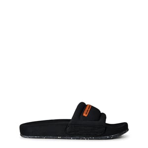 Women's Heron Preston Flat Slides with Logo in Multi