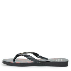Women's Havaianas Hav. Top Tribo Ruby Red Black 39 40 Flip Flops in Black/Black
