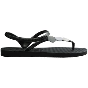 Women's Havaianas Hav. Flash Urban Plus Ballet Rose 3 Flip Flops in Black/Black
