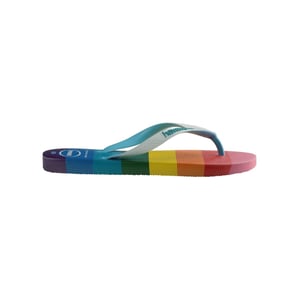 Women's Havaianas Hav. Top Pride Allover Blue 35 36 Flip Flops in Blue