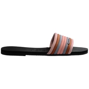 Women's Havaianas Hav. You Malta Cool Black 35 36 Flip Flops in Black