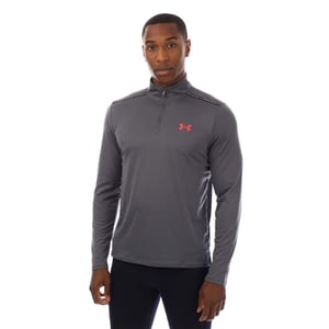 Men's Under Armour Tech quarter Zip Fleece in Grey