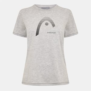 Women's Head Club Lara Crew Neck Short Sleeve T-Shirt in Grey