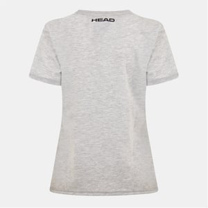 Women's Head Club Lara Crew Neck Short Sleeve T-Shirt in Grey