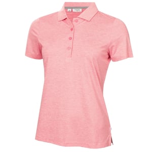 Women's Calvin Klein Golf Short Sleeve Polo Shirt in Pink