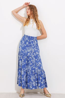 Maxi Gekleed Comfortabele Pasvorm Rok