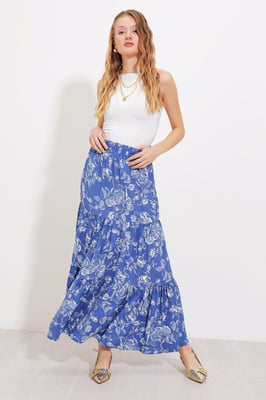 Maxi Gekleed Comfortabele Pasvorm Rok