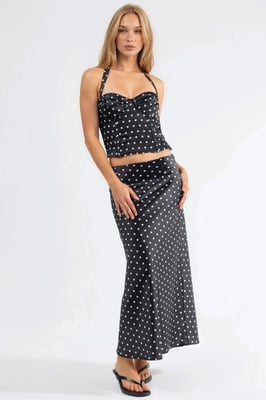 Polkadot Maxi Rok