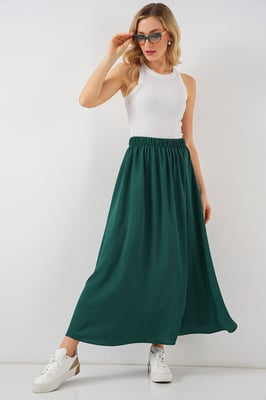 Maxi Rok met Elastische Taille