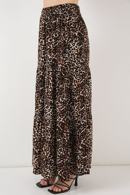 Maxi Patroon Casual Fit Rok